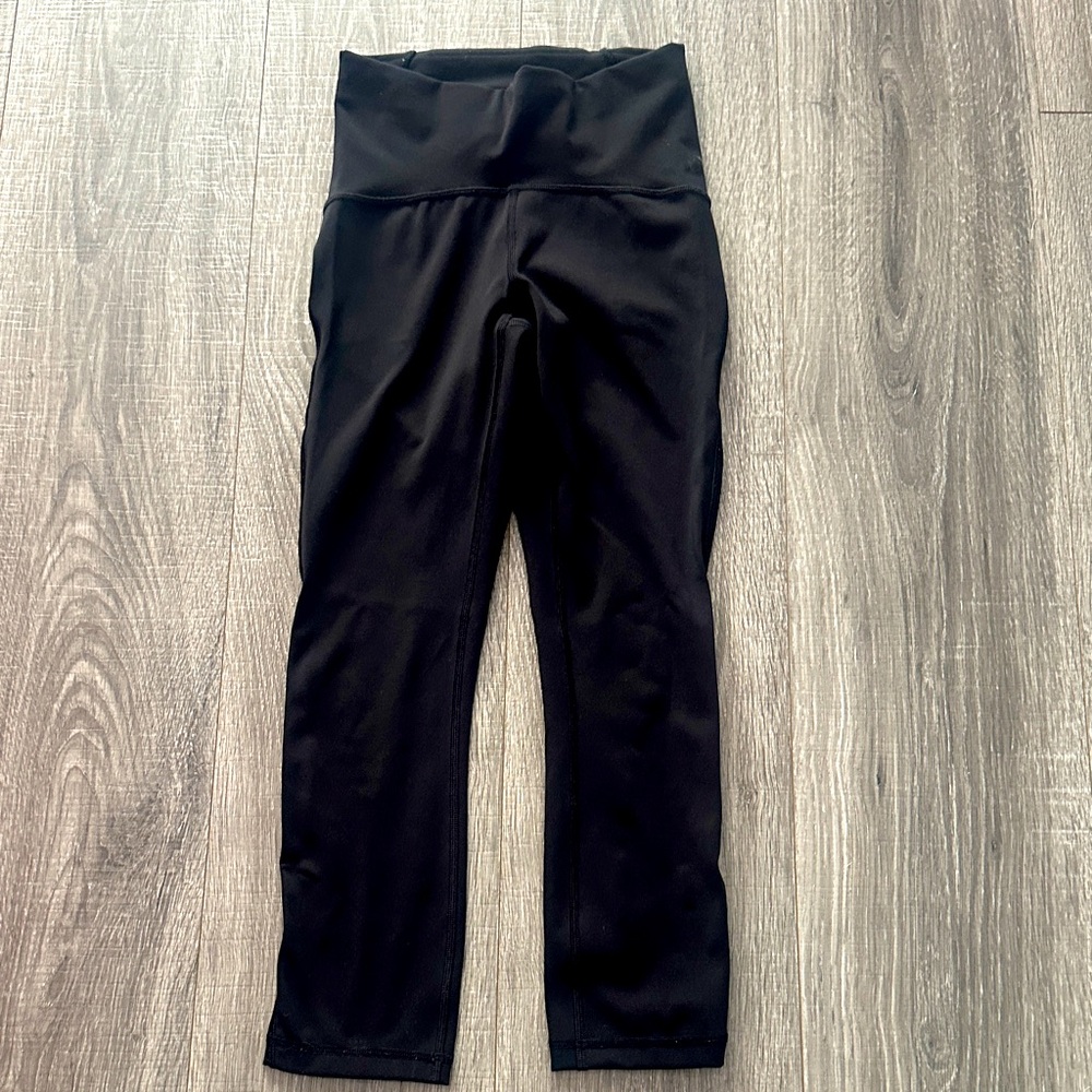Lululemon Black Train Times Crops